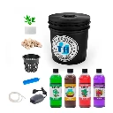 Grow Pot Original - DWC Hydro Bucket Kit con Bomba de Aire, Nutrientes y Más