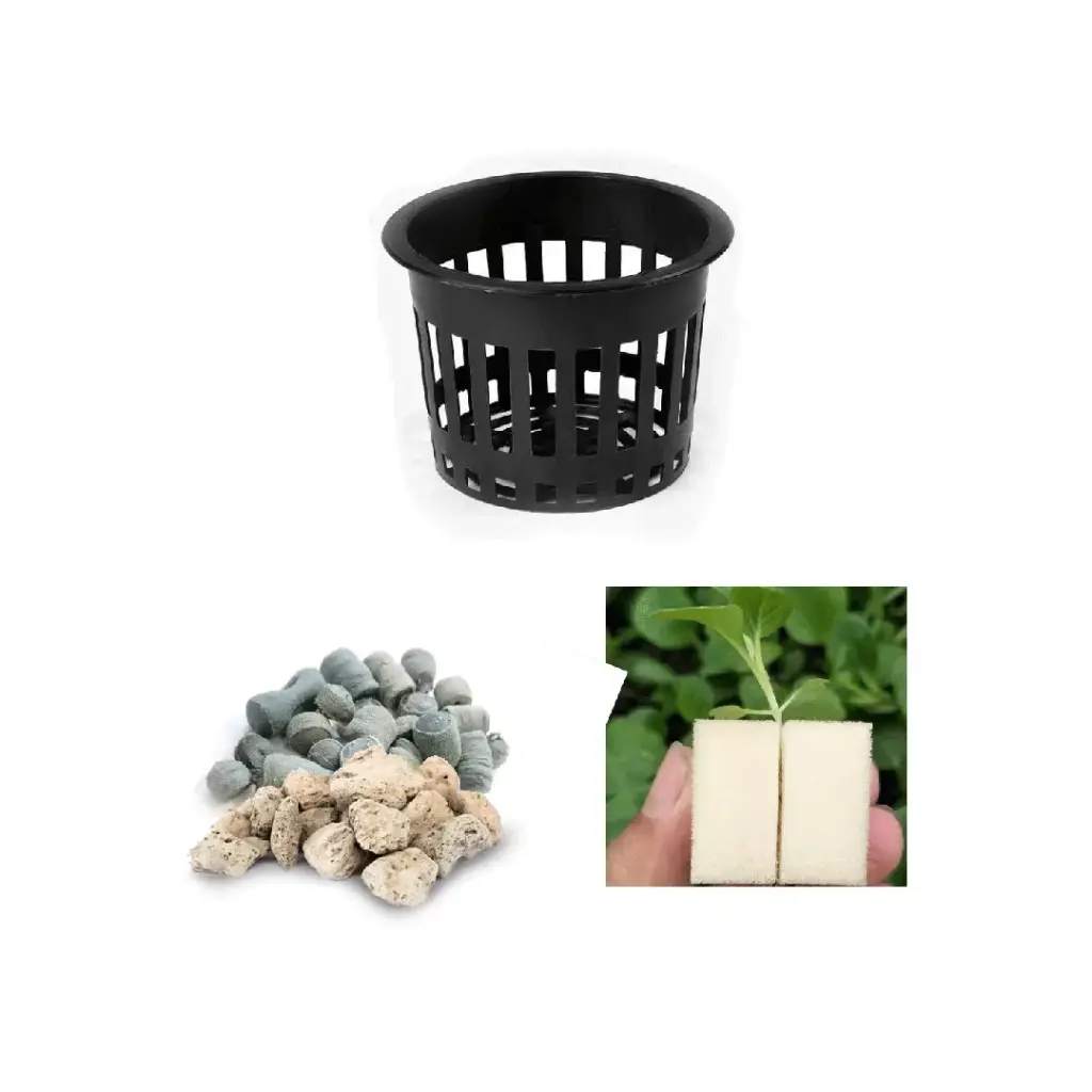 [RDW-00254] Kit de Leca + Espuma + Canasta Calada N10 (10cm)