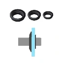 Acople Seal Anti-Goteo para manguera conexión rápida de balde - 2 3/8" (60mm)