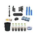 Grow Pot RDWC 10L Kit Sistema Hidropónico 5+1 con Bombas de Aire, Macetas Caladas y Depósito de Agua