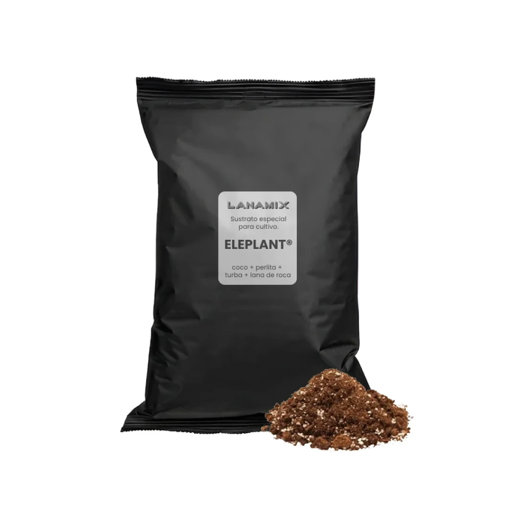 Sustrato LanaMix Premium 4 en 1: Ideal para Cannabis, Frutillas, Coco ELEPLANT®
