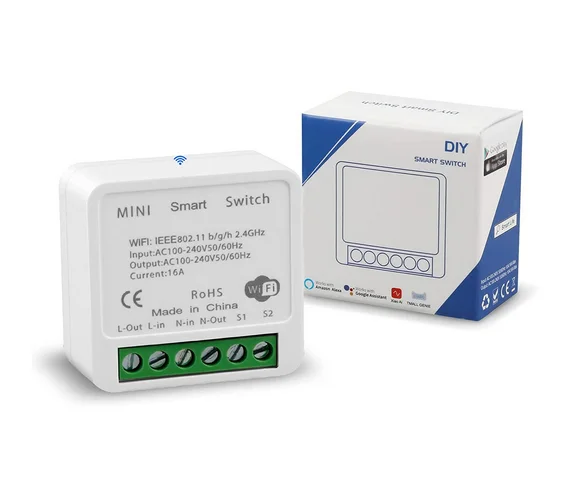 [SMA-00034] Tuya Smart Interruptor (1G 16A) - WiFi Smart Life