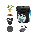 Grow Pot Original y Medidor de Agua - DWC Hydro Bucket Kit con Bomba de Aire y Accesorios